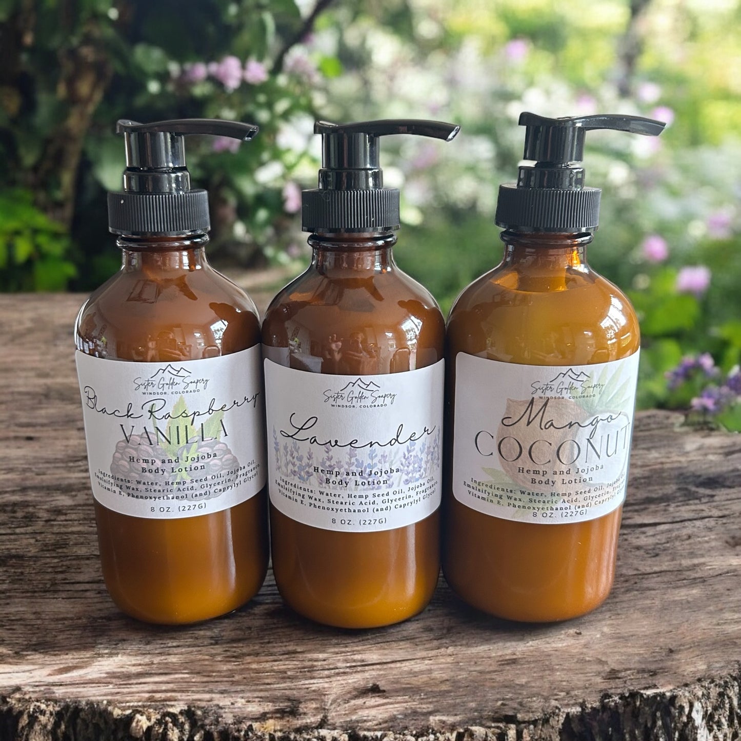 Hemp and Jojoba Body Lotion (8 ounce)