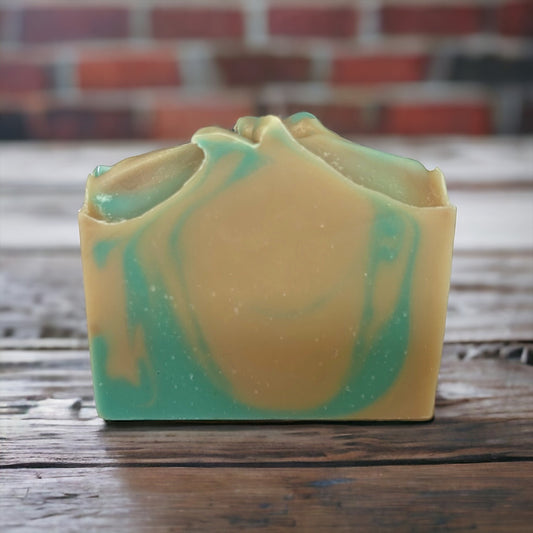 Tobacco and Bay Leaf Triple Butter Goat Milk Soap